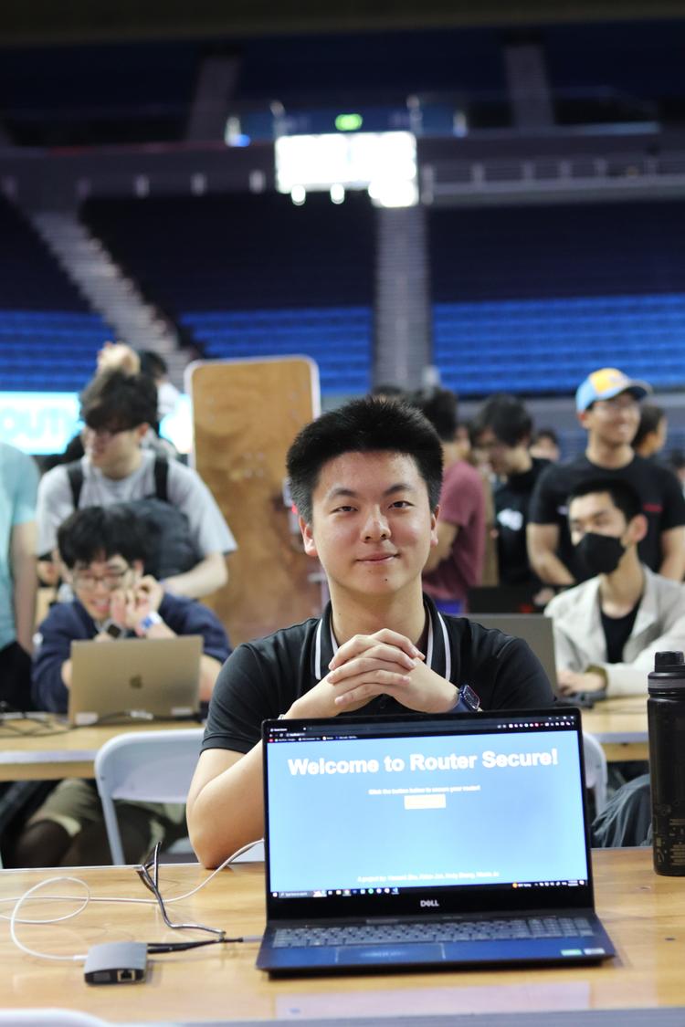 Picutre of me at LA Hacks